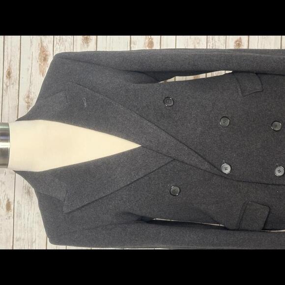 Vintage Pucci cashmere-wool double-breasted long top coat - Picture 2 of 9